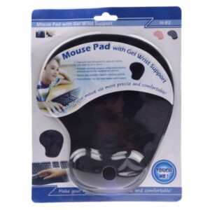 PAD MOUSE GEL NEGRO H-02