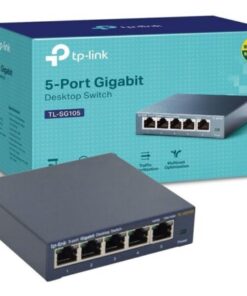 TPLINK SWITCH 5 PORT TL-SG 105 GIGABIT 10 100 1000MBPS DESKTOP