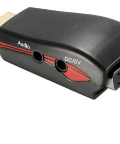 ADAPTADOR HDMI M A VGA H + JACK3.5 NO ES BIDIRECCIONAL INTCO