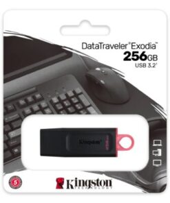PENDRIVE 256GB KINGSTON TRAV DTX 256GB EXODIA USB 3.2 UKCA