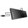 TECLADO USB GENIUS SLIMSTAR 126 BLACK WIRED MULTIMEDIA