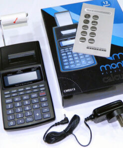 CALCULADORA MONTREAL CME013 12 DIGIT IMPRESORA TRANSFORMADOR BOX