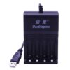 CARGADOR DE PILAS AA-AAA 1.2V X4 SLOT USB