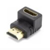ADAPTADOR HDMI M A HDMI H FORMA L 90 GRADOS