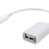 ADAPTADOR APPLE LIGHTNING 8 PINES M A USB H OTG IPHONE ALTERNATIVO