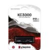 DISCO SOLIDO SSD 512GB KINGSTON NV2 PCIE4.0 NVME M.2 KC3000 SKC3000S/512G BOX IMP