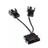 CABLE ADAPTADOR MOLEX A 2 COOLERS 3-4 PINES DIVISOR SPLITTER