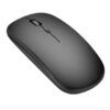 MOUSE BLUETOOTH GENERICO ERGONOMICS RECARGABLE NEGRO 1600DPI DM/LT BOX
