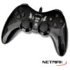 GAMEPAD USB NETMAK NM-TURBO DOBLE VIBRACION NEGRO
