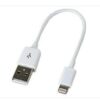 CABLE USB IPHONE LIGHTNINGH 8 PINES 10CM POWERBANK