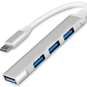 HUB USB TIPO C A 4 PORT USB USB 2.0 BOX