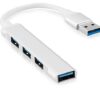 HUB USB 4 PORT USB H 2.0 SIMIL METALICO BOX