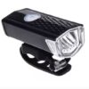 LUZ BICICLETA NETMAK NM-LD4 RECARGABLE USB 3 MODOS 120 LUMENES ROTACION 360 BOX
