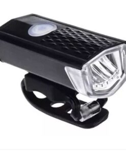 LUZ BICICLETA NETMAK NM-LD4 RECARGABLE USB 3 MODOS 120 LUMENES ROTACION 360 BOX