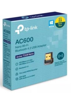 TPLINK ADAPTADOR USB WIFI ARCHER T2UB NANO AC600 BLUETOOTH 4.2 BOX