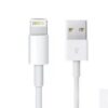 CABLE USB A IPHONE 6 7 8 X 11 12 PLUS CARGA RAPIDA 1.00MTS BLANCO EN BOLSA