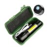 MINI LINTERNA TACTICA RECARGABLE LED ZOOM USB + ESTUCHE AV-2380 / RZ239