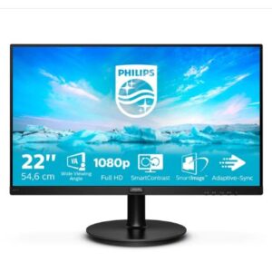MONITOR LED 22 PHILIPS 221V8/55 FULLHD 75HZ VGA HDMI