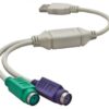 ADAPTADOR USB A 2 PS2