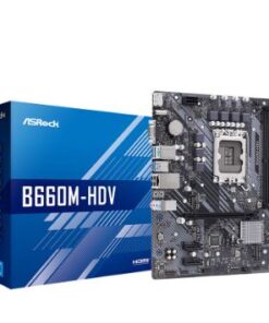 MOTHER ASROCK B660M-HDV DDR4 LGA 1700 12TH 13TH HDMI DP VGA BOX IMP
