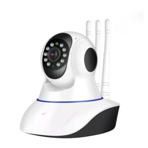 CAMARA DE SEGURIDAD IP WIFI HD 720P MOVIMIENTO TRES ANTENAS BLANCO JORTAN BOX