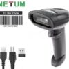 LECTOR DE CODIGO DE BARRAS NETUM 1D INFRARROJO WIRELESS SIN PIE SIN BASE BOX