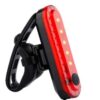 LUZ BICICLETA TRASERA RECARGABLE NETMAK NM-LD5 USB 4 MODOS ILUMINACION