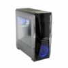 GABINETE AUREOX EUPHORY ARX 300 G GAMER SIN FUENTE 2FAN LED BLUE