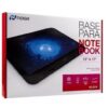 BASE NOTEBOOK NOGANET NG-Z019 1COOLER 125X125MM LED AZUL HASTA 13 A 17 BOX