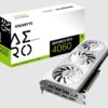 VIDEO NVIDIA GIGABYTE RTX 4060 8GB GDDR6 AERO OC 3FAN WHITE BOX