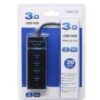 HUB USB 3.0 4 PORT 30CM 5GPBS BLISTER MODEL 303 BLISTER
