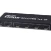 SPLITTER HDMI 1.4 4 PUERTOS 1080P BOX -NO INCLUYE TRANSFORMADOR 5V 2A 5.5X2.1MM