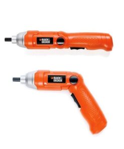 ATORNILLADOR INALAMBRICO BLACK+DECKER 9036 3.6V NARANJA BOX