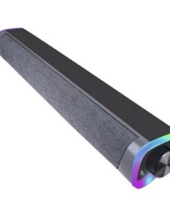 BARRA DE SONIDO GADNIC EFECTO DUAL ESTEREO 3D 8 LUCES COLOR SON14 NEGRO BOX