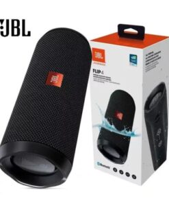 PARLANTE BLUETOOTH JBL FLIP4 HARMAN NEGRO PORTABLE BOX