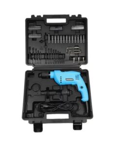 TALADRO ATORNILLADOR 650W GAMMA G1905KAR CON ACCESORIOS Y MALETIN