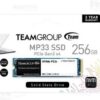DISCO SOLIDO SSD 256GB TEAMGROUP NVME PCIE MP33 TM8FP6256G0C101 BOX IMP