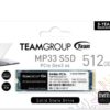DISCO SOLIDO SSD 512GB TEAMGROUP NVME PCIE MP33 TM88FP6512G0C101 BOX IMP