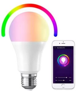 LAMPARA LUZ INTELIGENTE SMART RGB ALEXA GOOGLE HOME