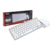 KIT TECLADO Y MOUSE SEISA DN-H263 BLANCO WIRELESS 2.4GHZ BOX