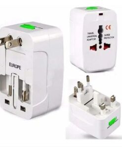 ADAPTADOR ENCHUFE UNIVERSAL PARA VIAJE TURISMO ALL IN ONE BOX
