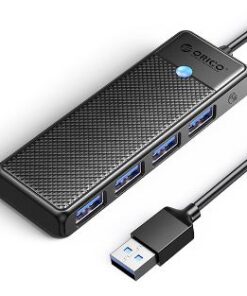 HUB USB 4 PORT 3.0 ORICO CABLE 15CM 4EN1 PAPW4A BOX