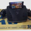 CONSOLA VIDEO JUEGOS APEVTECH 16 BIT FP3016B NEGRO CON 2 GAMEPADS + 1 CARTUCHO ROM 109 EN 1 BOX