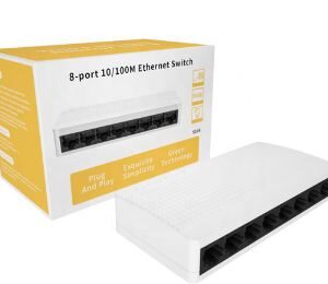 TENDA SWITCH 8 PORT S108 DESKTOP 10/100MBPS BOX