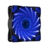 VENTILADOR 120 X 120MM NETMAK NM-12025B 1000-1200RPM LUMINOSO CONECTOR MOLEX AZUL FIJO