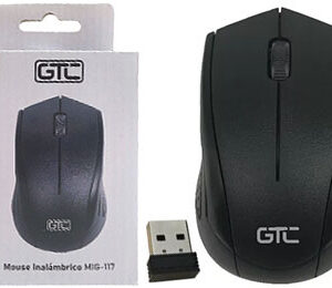MOUSE WIRELESS GTC MIG-117-N NEGRO 1200DPI BOX