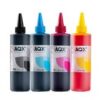 JUEGO COMPLETO TINTAS AQX 250ML X4 ALTERNATIVO PARA BROTHER T420W T220