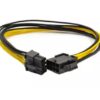 CABLE ALARGUE FUENTE 8 PINES -ES PARA PLACA DE VIDEO NO SIRVE PARA MOTHER