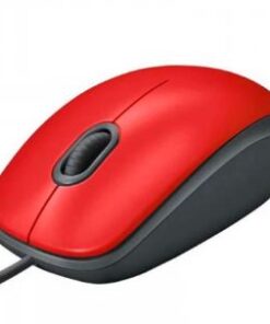 MOUSE USB LOGITECH M110 SILENT RED OPTICO 910-006755 BOX