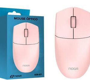 MOUSE USB NOGANET OPTICO NGM-621 ROSA 1000DPI